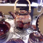 Handcrafted Pottery Teapot 