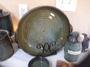 Hand crafted Dish fom Doing Earth Pottery Gallery